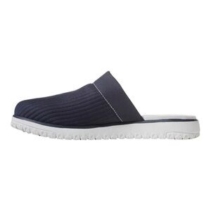 L.L. Bean Navy and White Women's Slippers